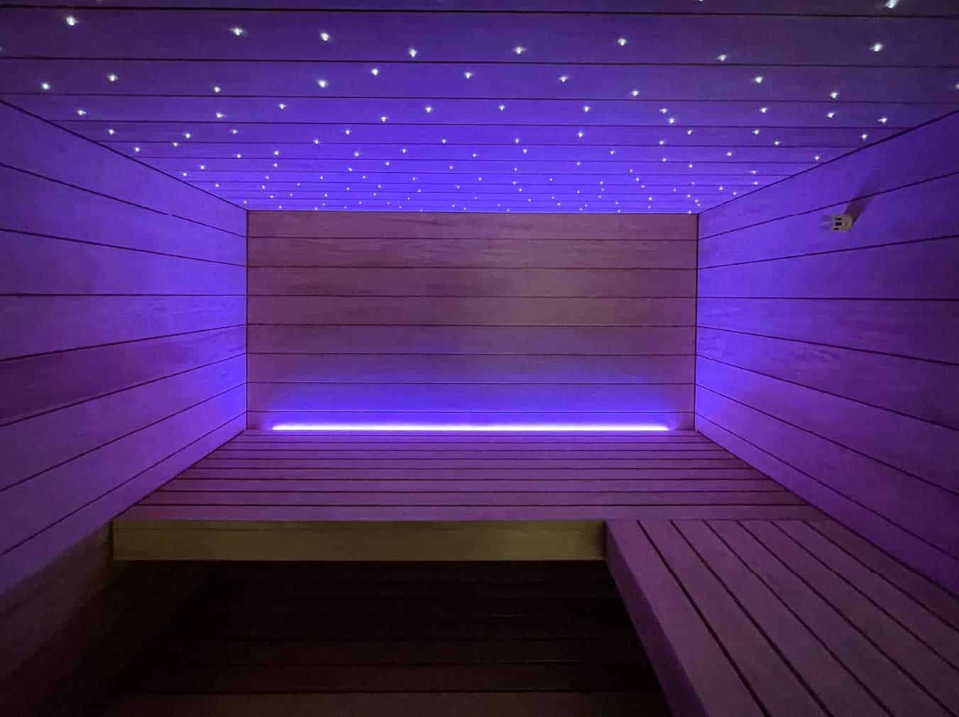 Saunabeleuchtung